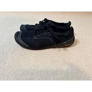 KEEN Black Canvas Lace Up Casual Walking Hiking Shoes Womens Size 7 Shoes